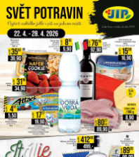 Akční leták JIP  CC Cash & Carry - České Budějovice, Most, Náchod, Svoboda nad Úpou, Sušice