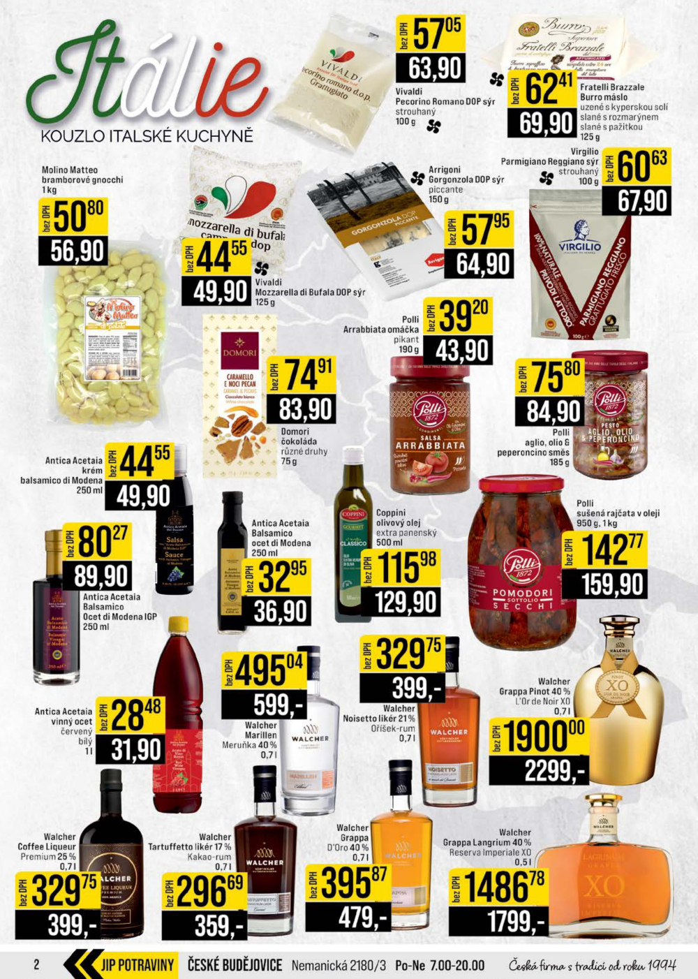 Leták JIP leták CC Cash & Carry - České Budějovice, Most, Náchod, Svoboda nad Úpou, Sušice - strana 2