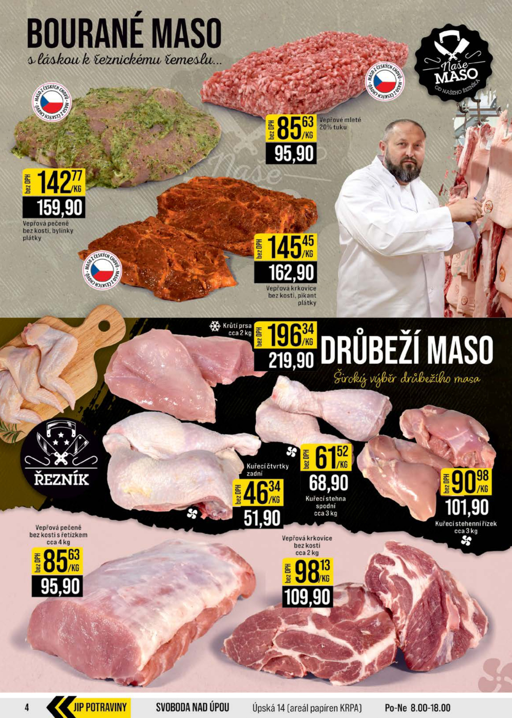 Leták JIP leták CC Cash & Carry - České Budějovice, Most, Náchod, Svoboda nad Úpou, Sušice - strana 4