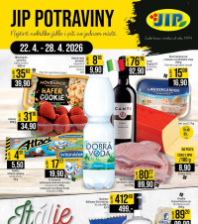 Akční leták JIP  CC Cash & Carry - Brno, Ostrava, Praha, Polička, Olomouc, Karlovy Vary, Zlín, Jilemnice, Pardubice