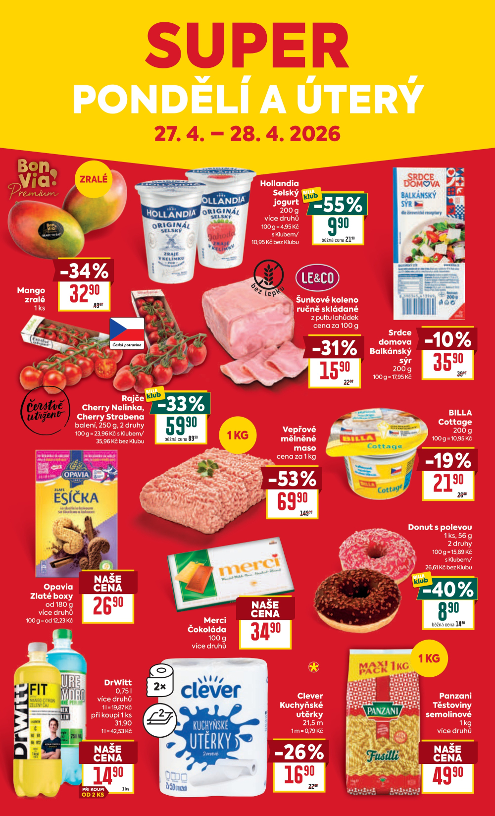 Leták BILLA velký leták - strana 32