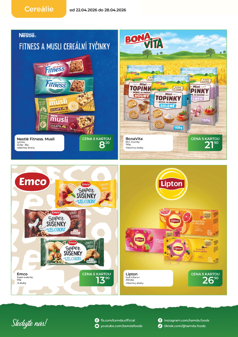 Leták TAMDA FOODS leták - strana 26