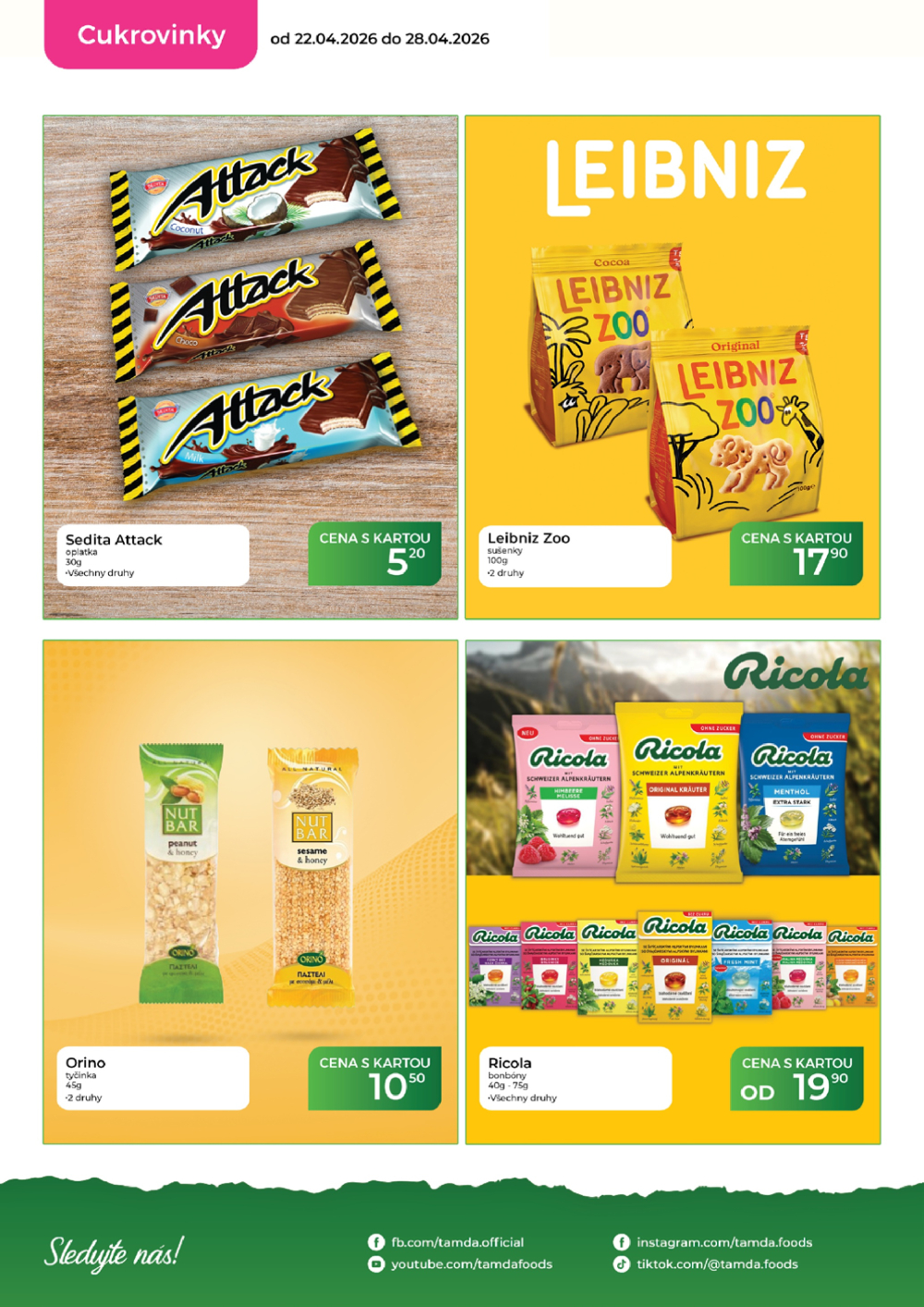 Leták TAMDA FOODS leták - strana 34