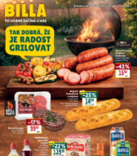 Akční leták BILLA  - Grilování