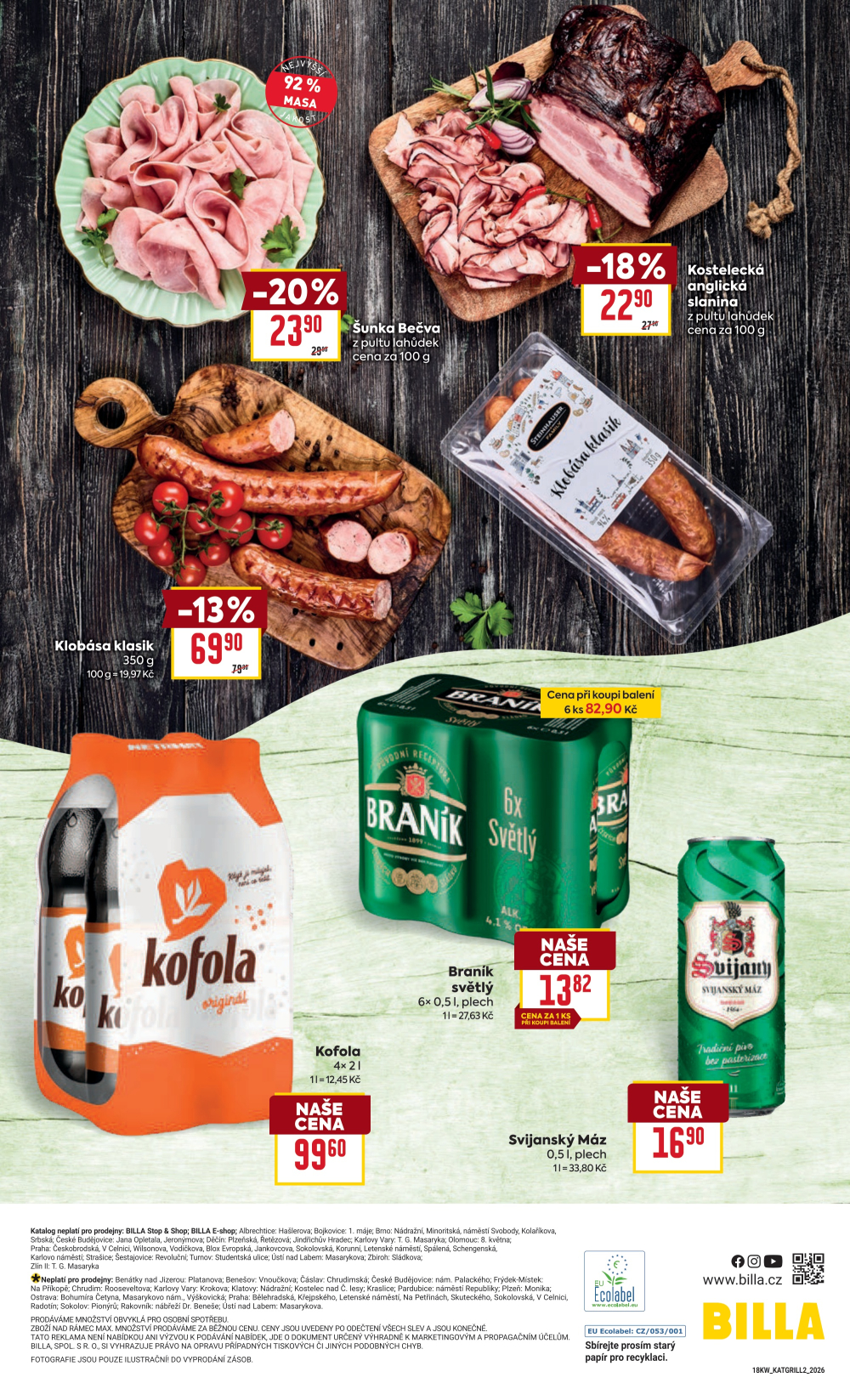 Leták BILLA leták - Grilování - strana 32