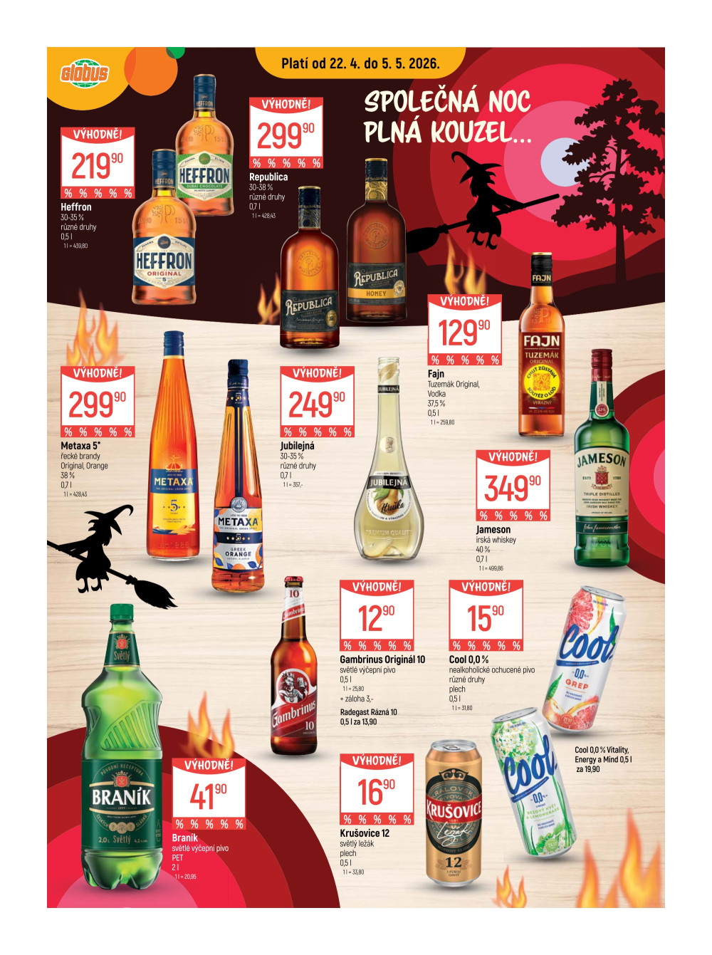 Leták Globus leták Praha - Černý Most - strana 13