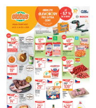 Akční leták Globus  Praha - Černý Most