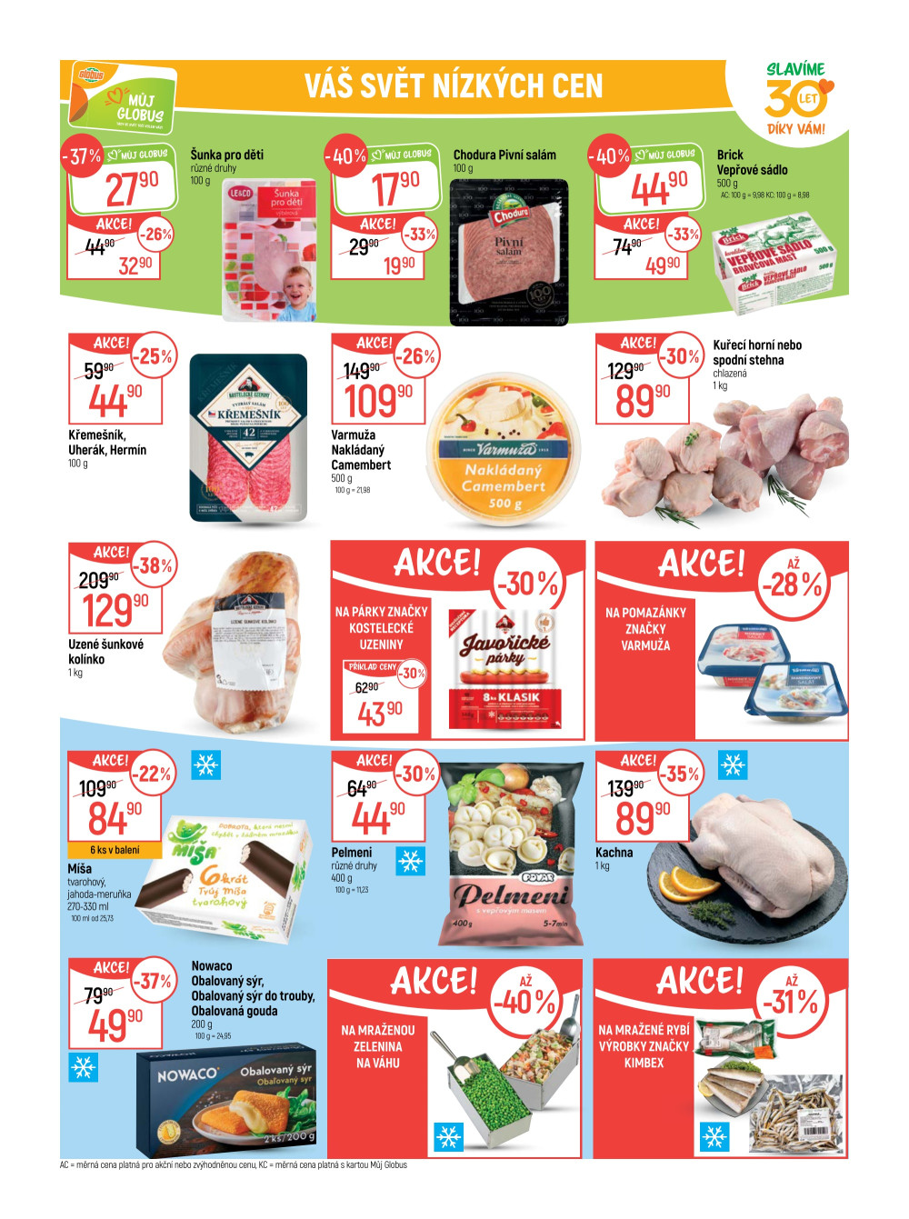 Leták Globus leták Praha - Černý Most - strana 20