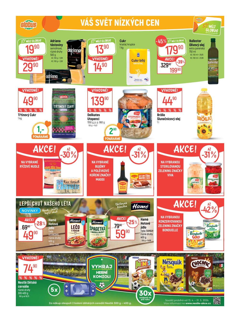 Leták Globus leták Praha - Černý Most - strana 22