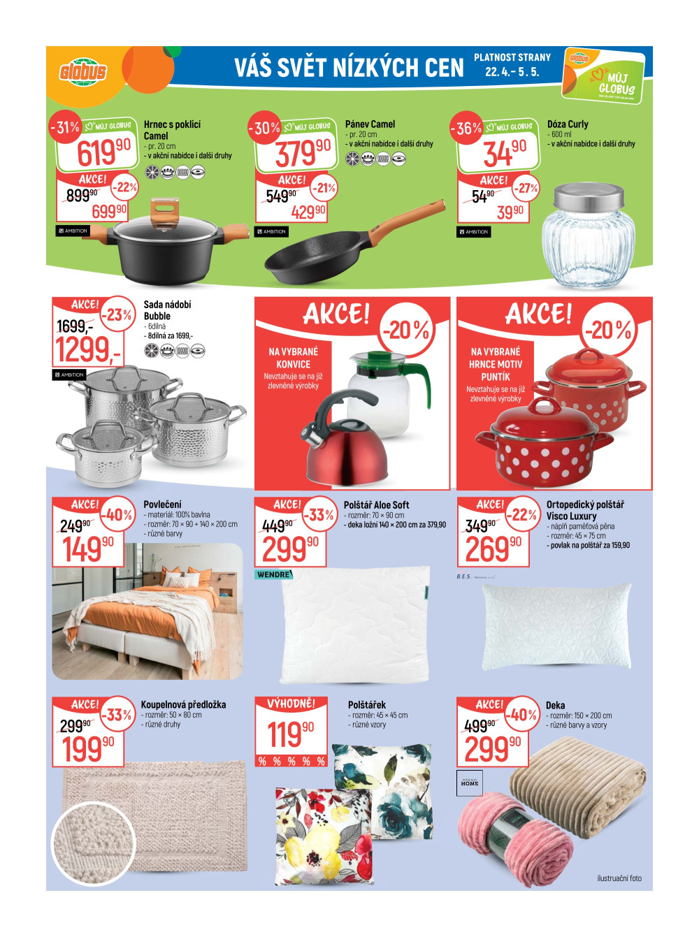 Leták Globus leták Praha - Černý Most - strana 32