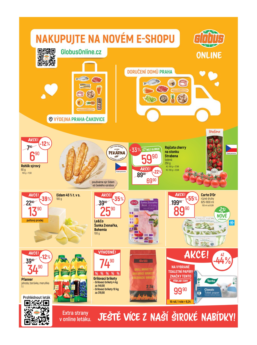 Leták Globus leták Praha - Čakovice - strana 2