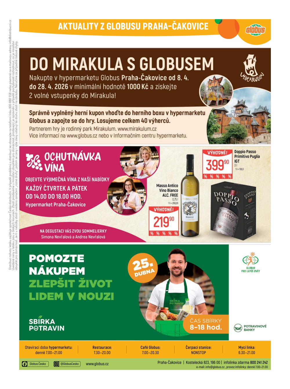 Leták Globus leták Praha - Čakovice - strana 35