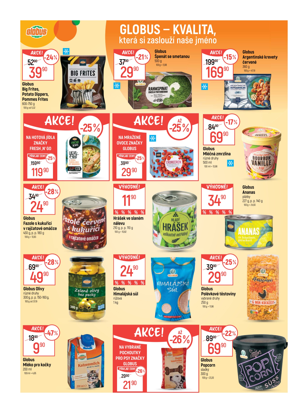 Leták Globus leták Praha - Čakovice - strana 5