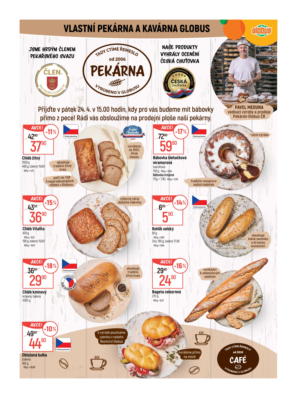 Leták Globus leták Praha - Čakovice - strana 8