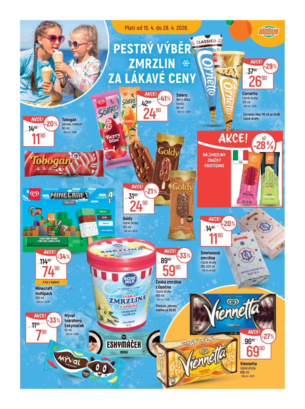 Leták Globus leták Praha - Zličín - strana 16