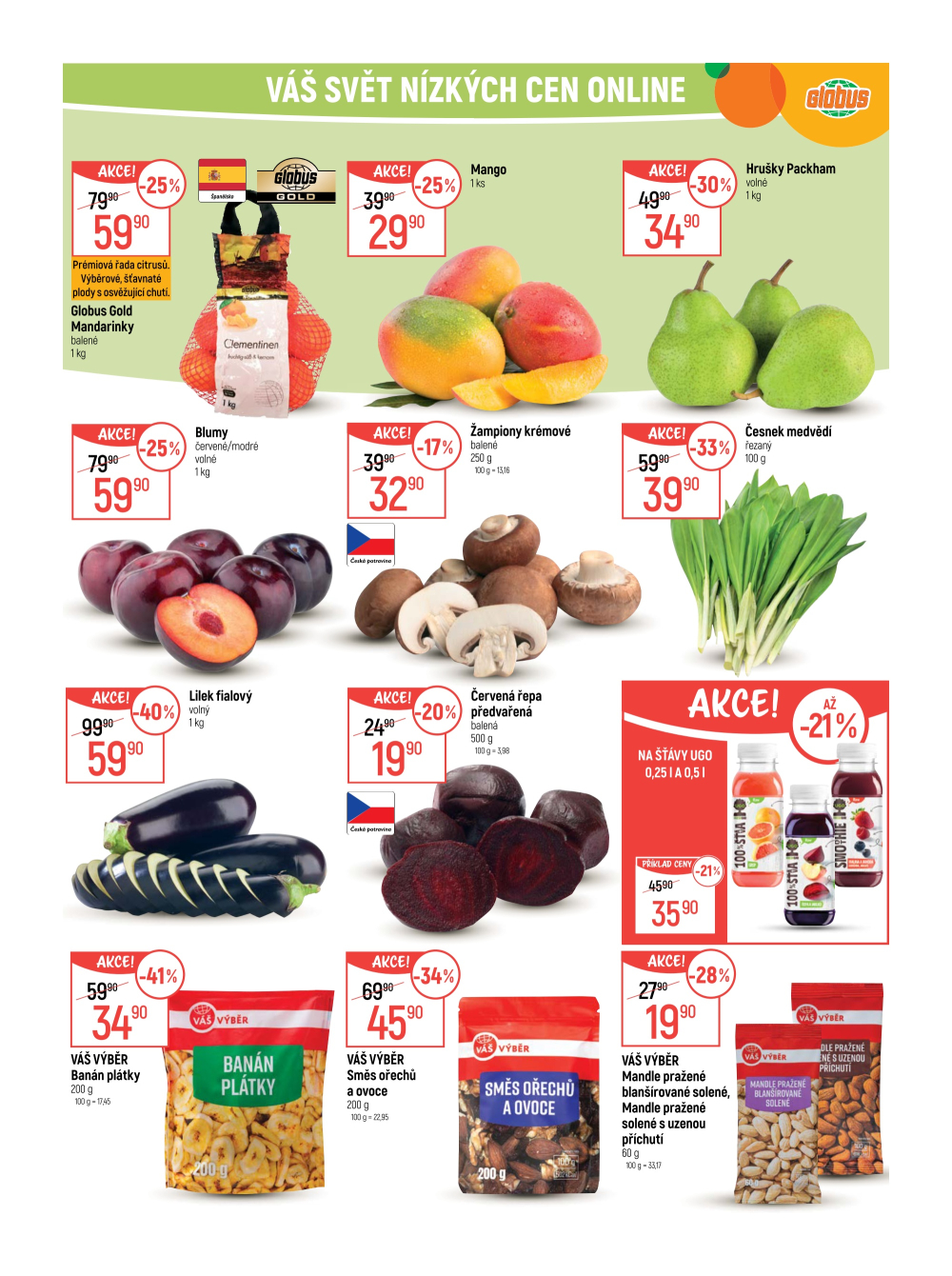 Leták Globus leták Praha - Zličín - strana 18