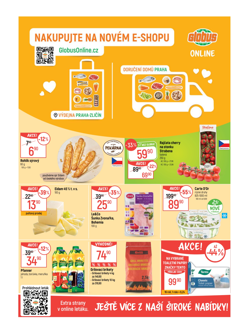 Leták Globus leták Praha - Zličín - strana 2