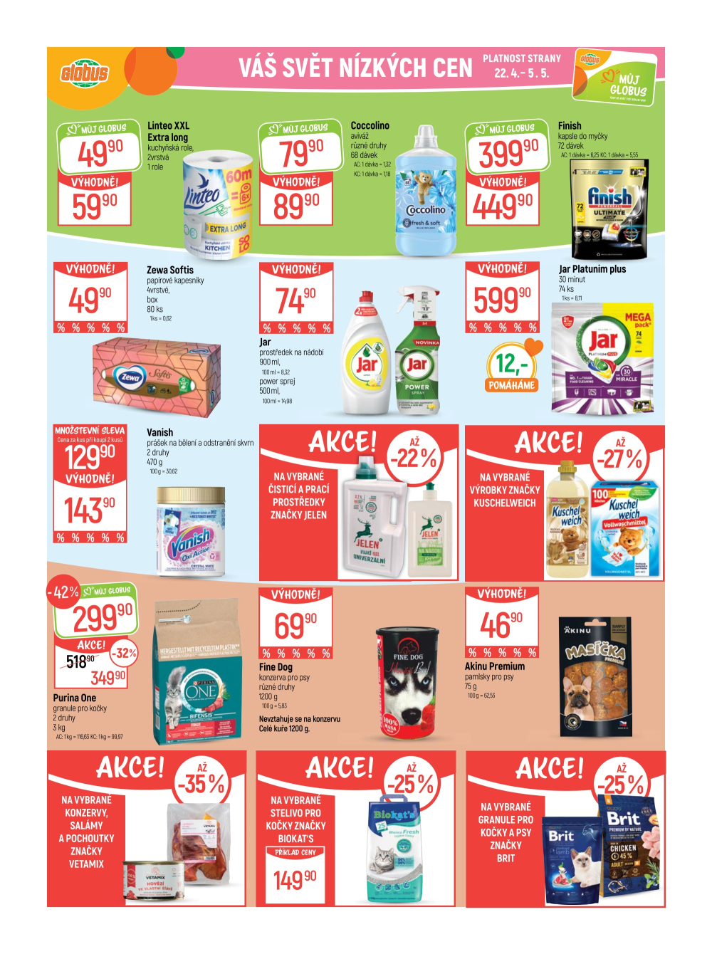 Leták Globus leták Praha - Zličín - strana 30