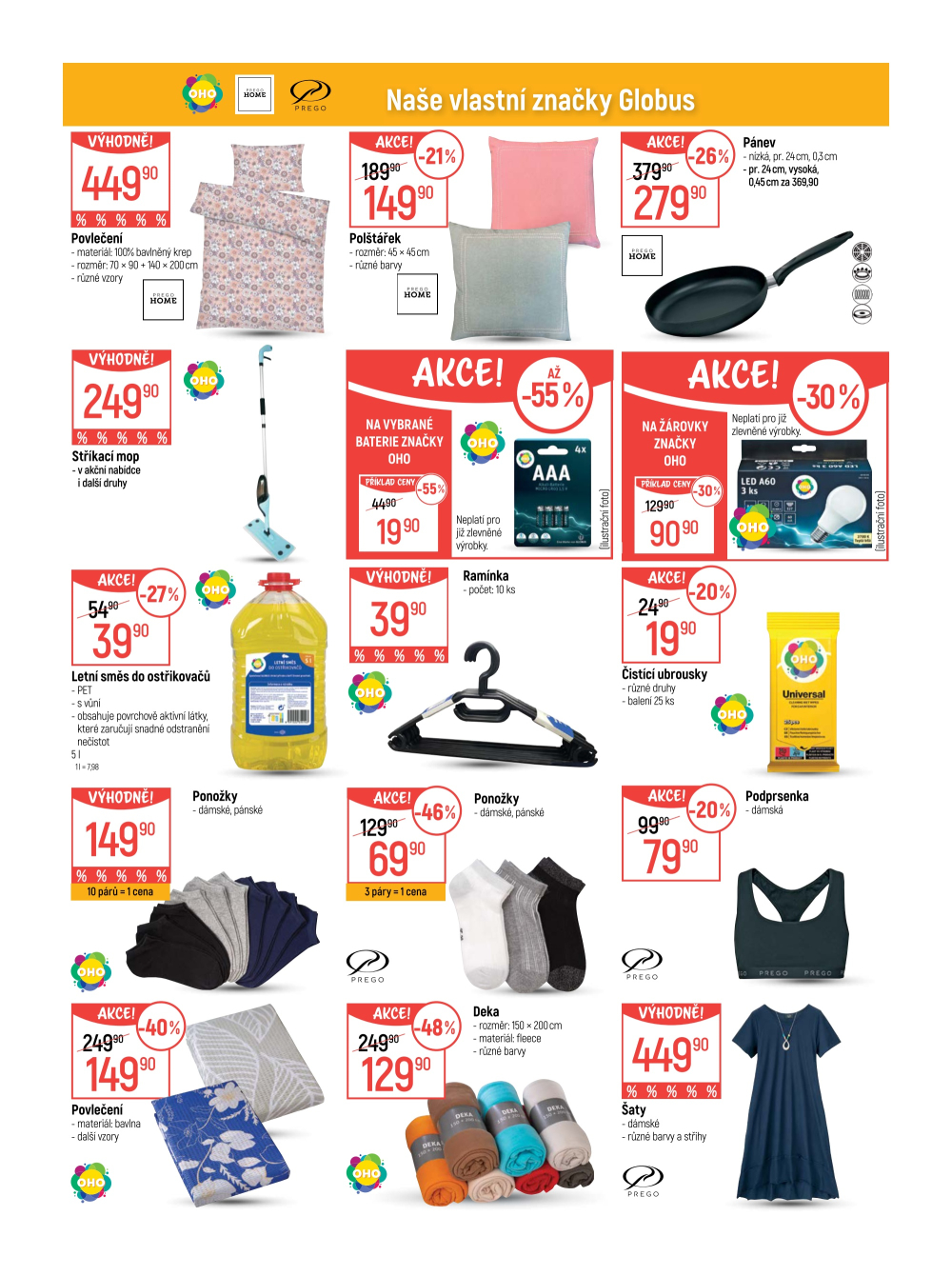 Leták Globus leták Praha - Zličín - strana 6