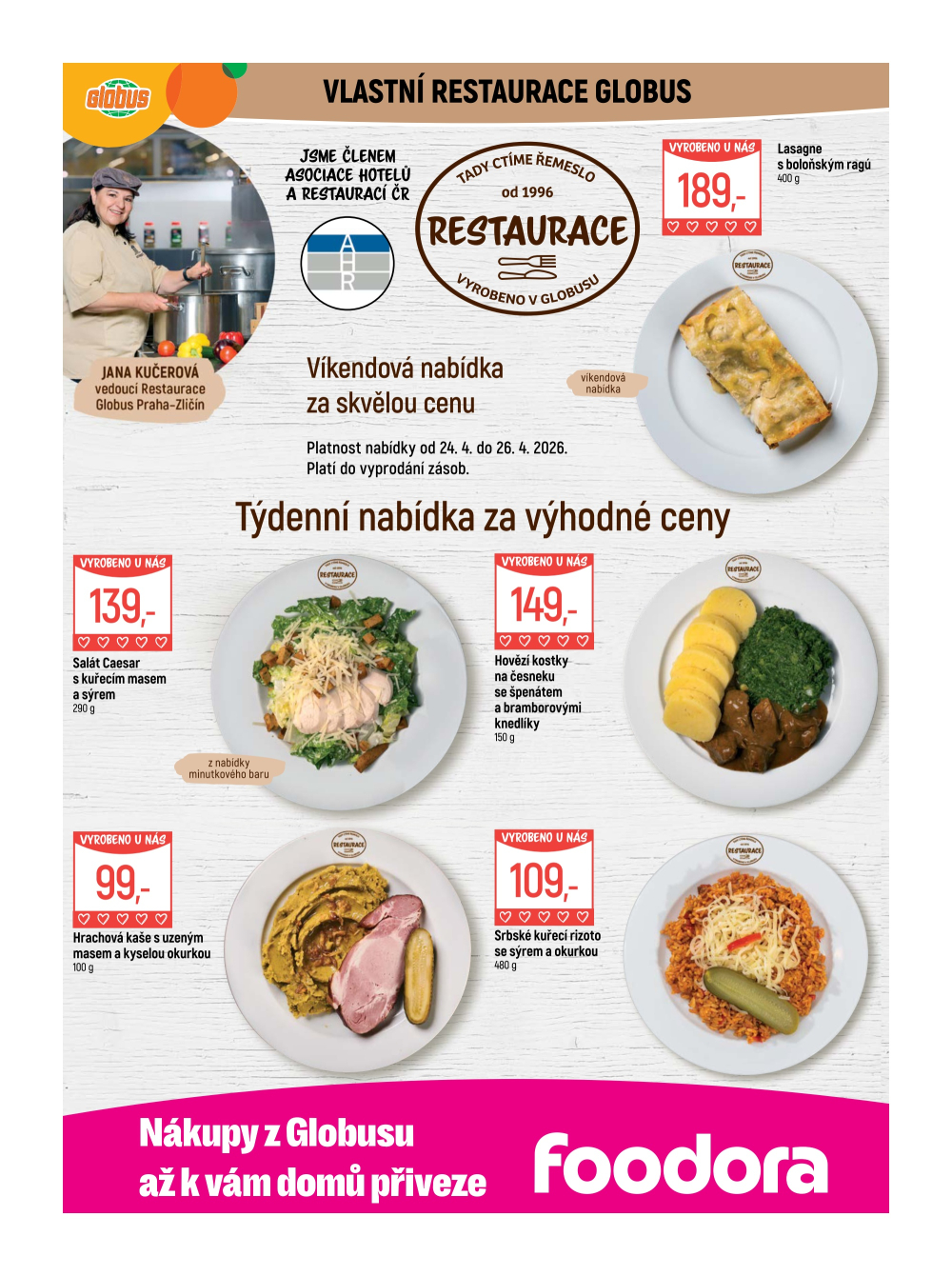 Leták Globus leták Praha - Zličín - strana 9