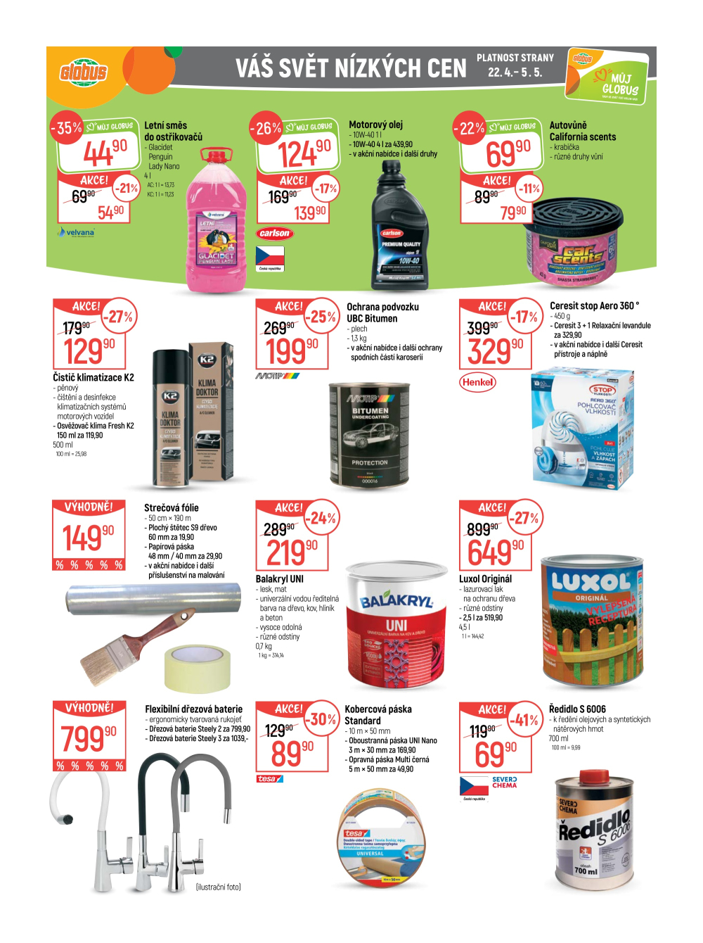 Leták Globus leták Liberec - strana 34