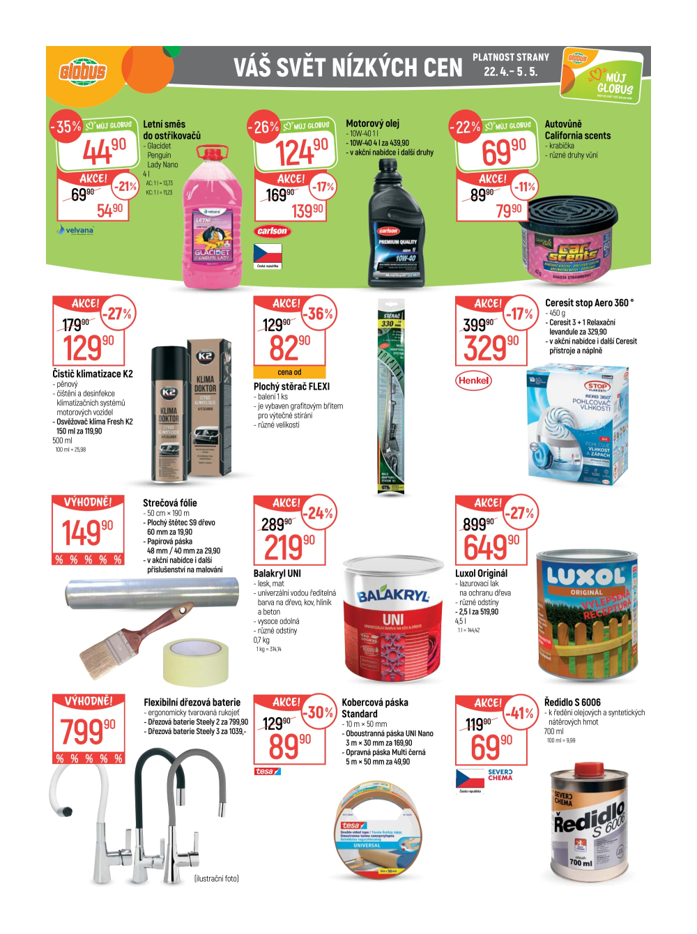 Leták Globus leták Pardubice - strana 34