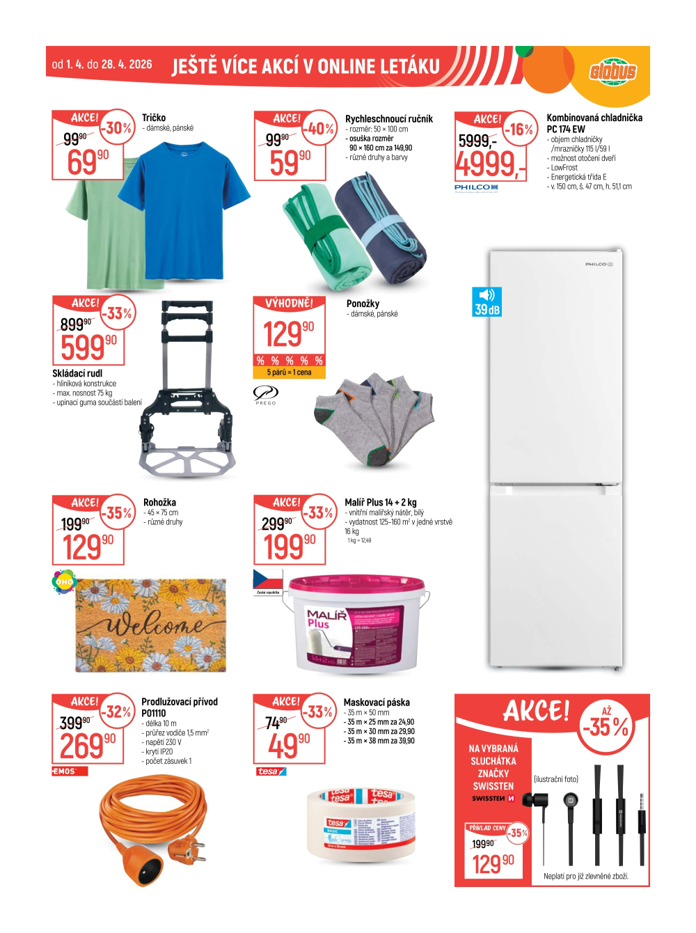 Leták Globus leták Chotikov (Plzeň) - strana 43