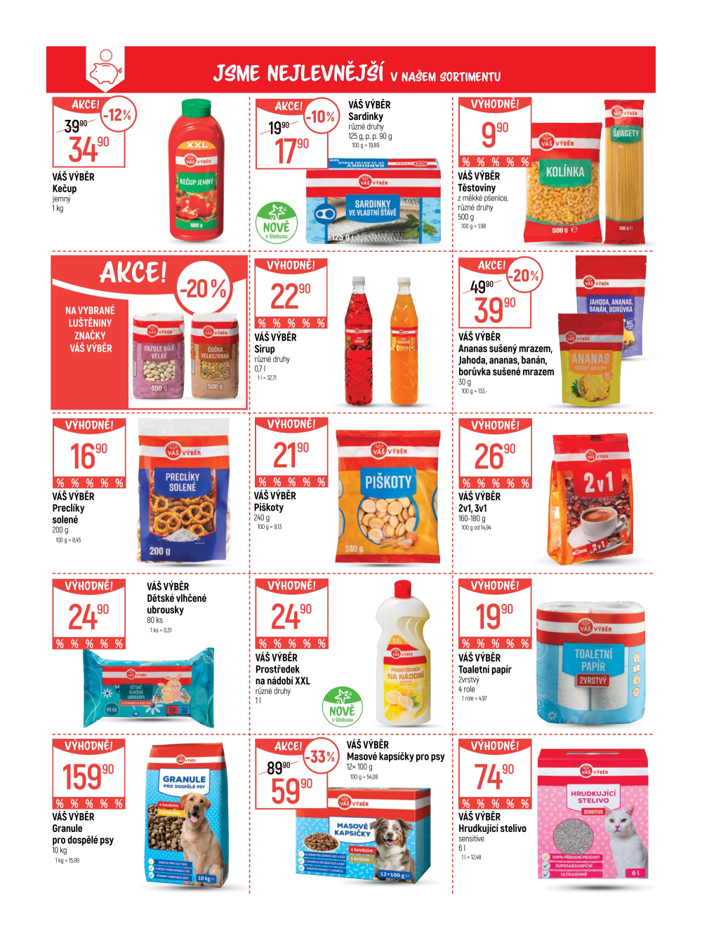 Leták Globus leták Chotikov (Plzeň) - strana 4