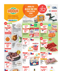 Akční leták Globus  Praha - Štěrboholy