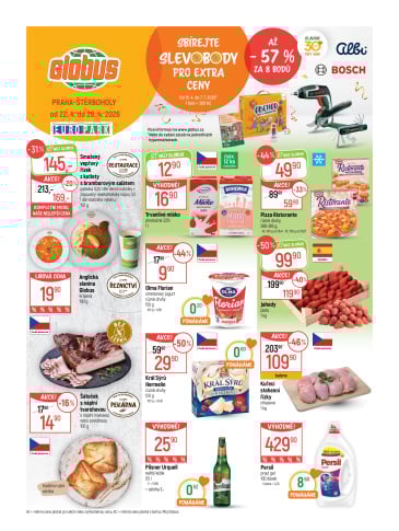 Globus leták Praha - Štěrboholy