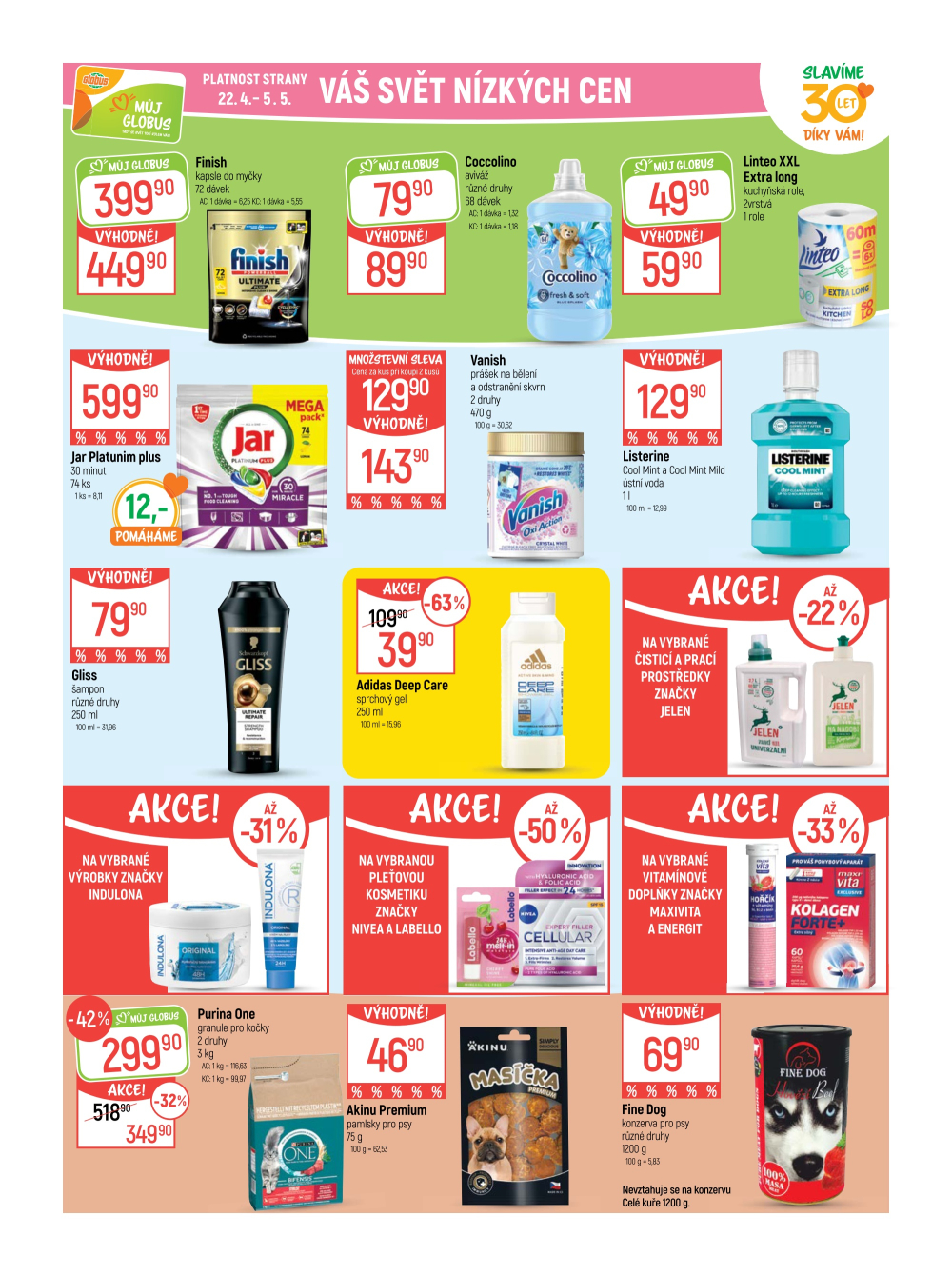 Leták Globus leták Praha - Štěrboholy - strana 28