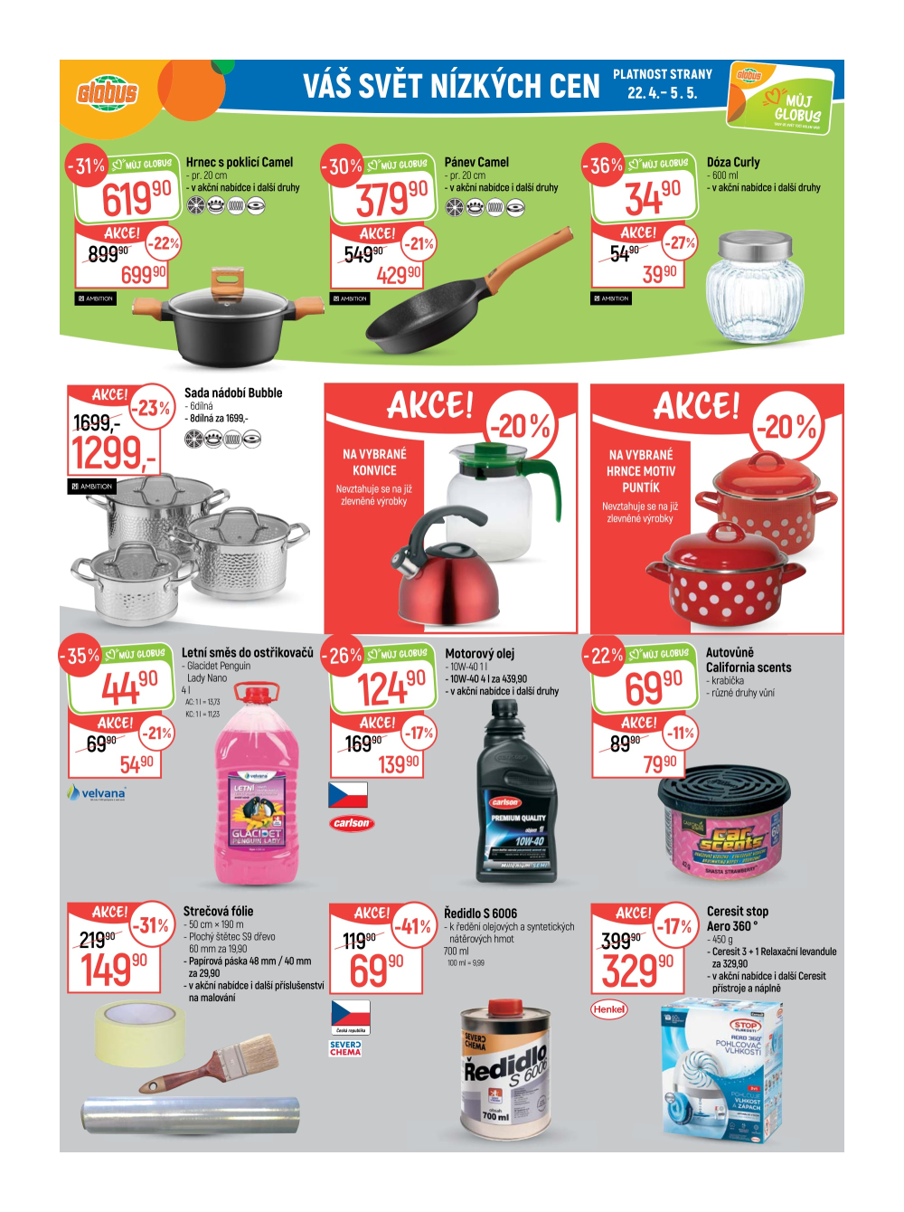 Leták Globus leták Praha - Štěrboholy - strana 30