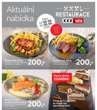 Akční leták XXXLutz  - Restaurace