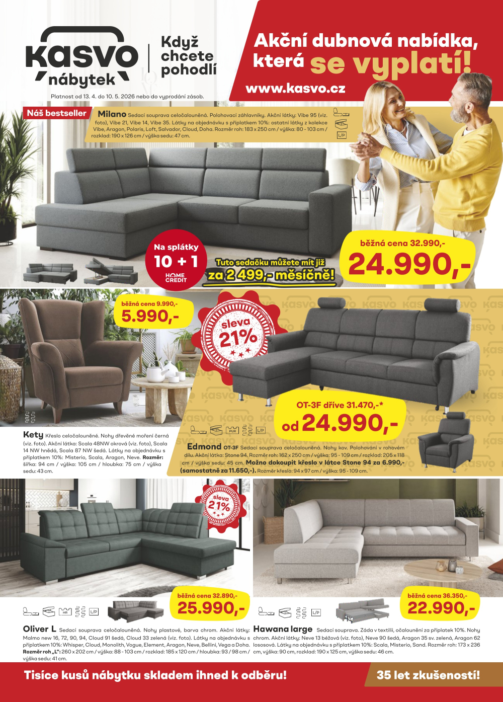 Leták Kasvo leták - strana 1