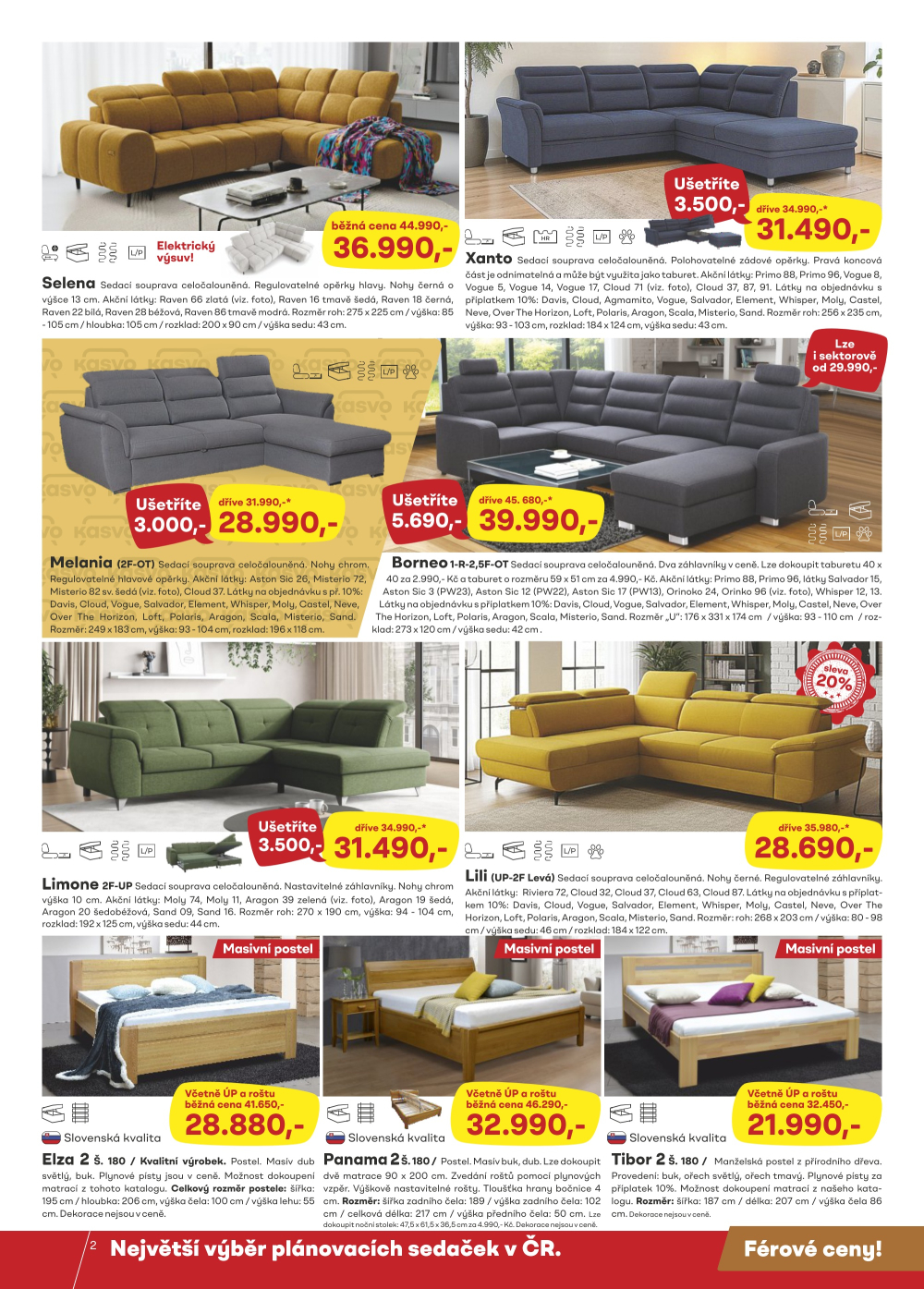 Leták Kasvo leták - strana 2