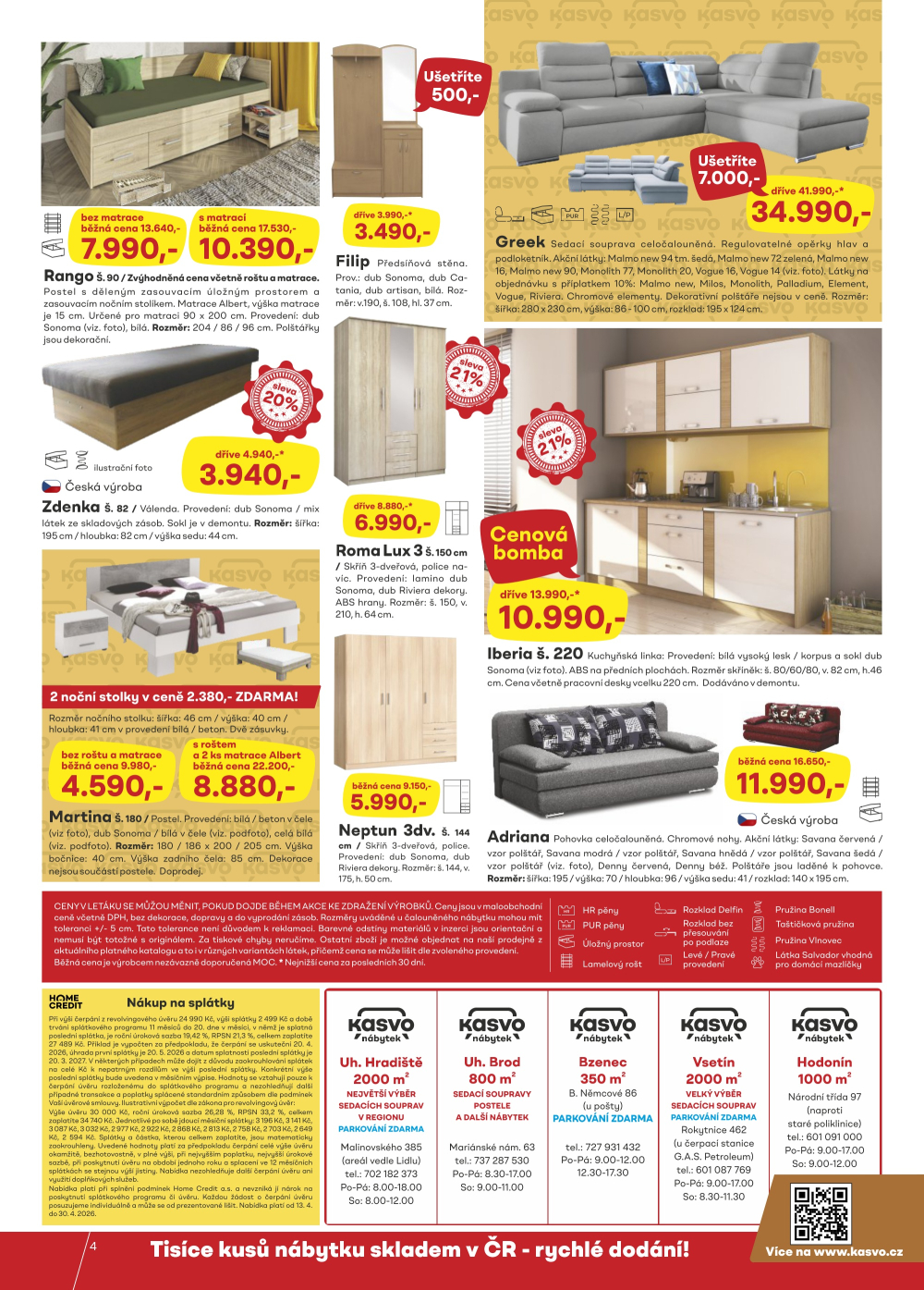 Leták Kasvo leták - strana 4