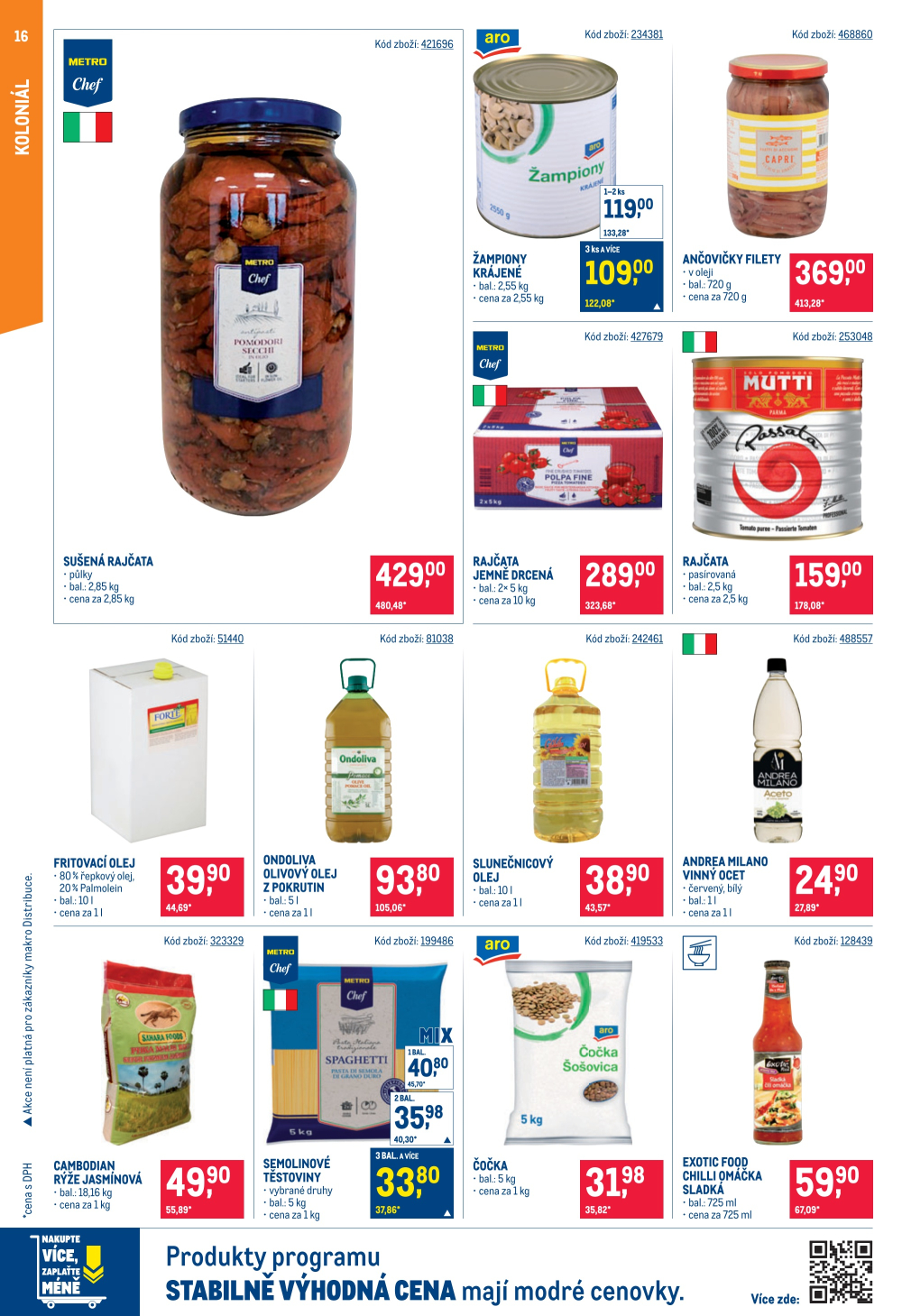 Leták Makro leták - Gastronomie - strana 16