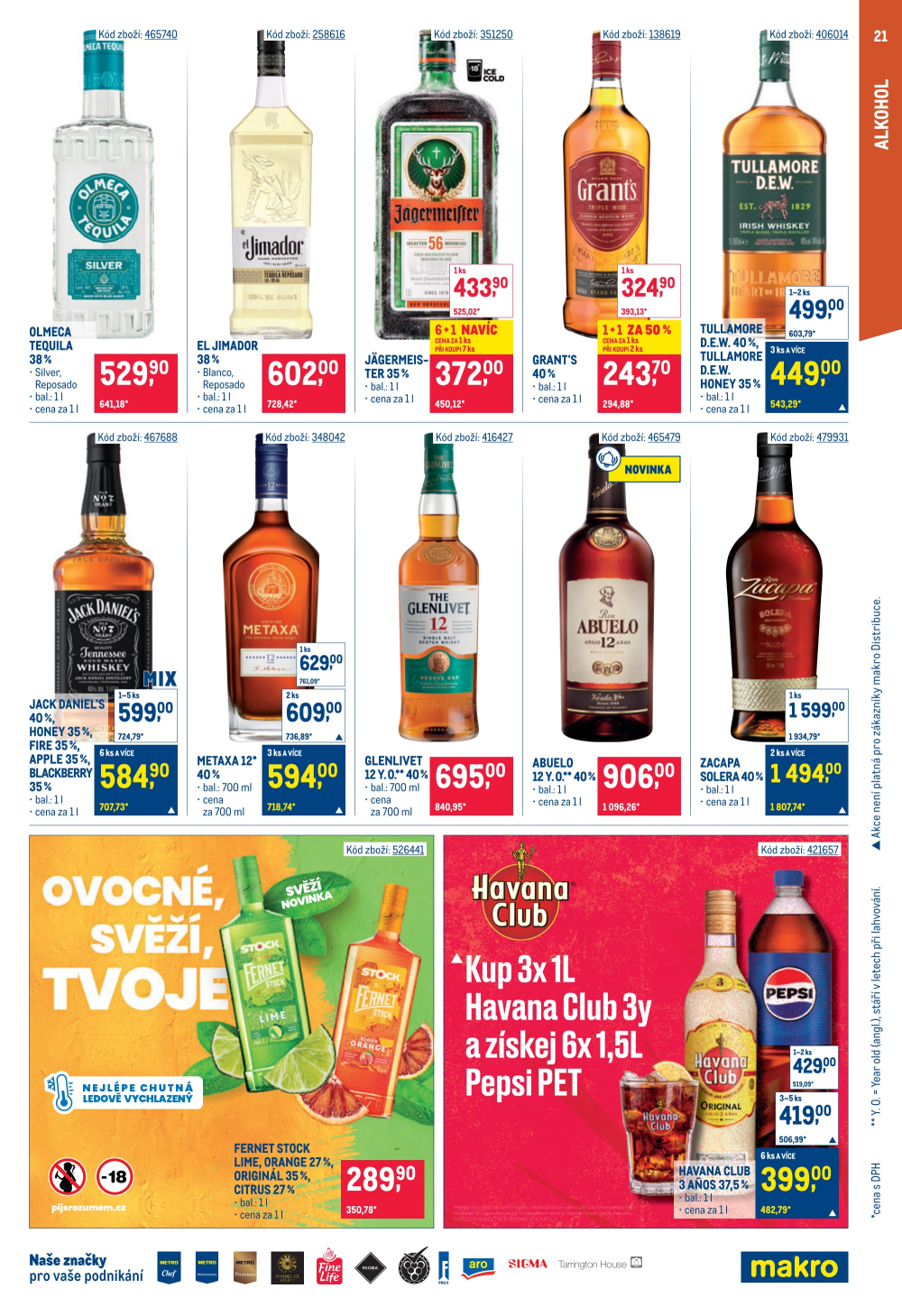 Leták Makro leták - Gastronomie - strana 21