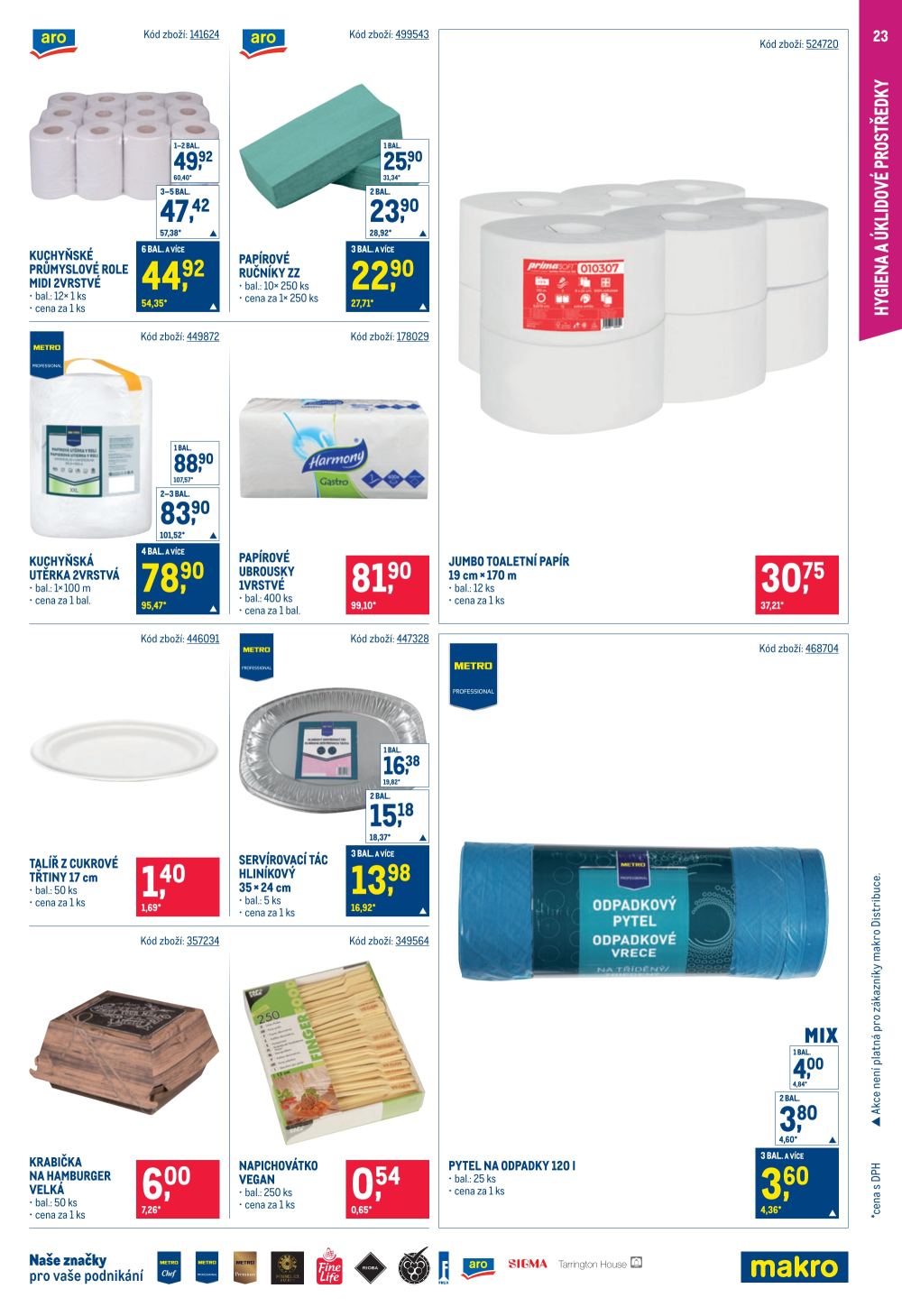 Leták Makro leták - Gastronomie - strana 23