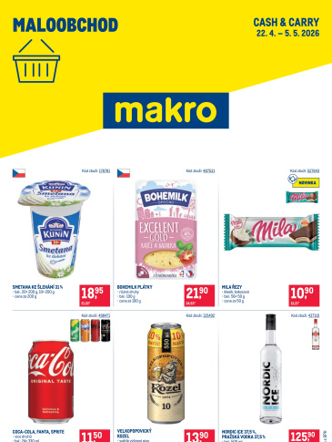 Makro leták - Maloobchod