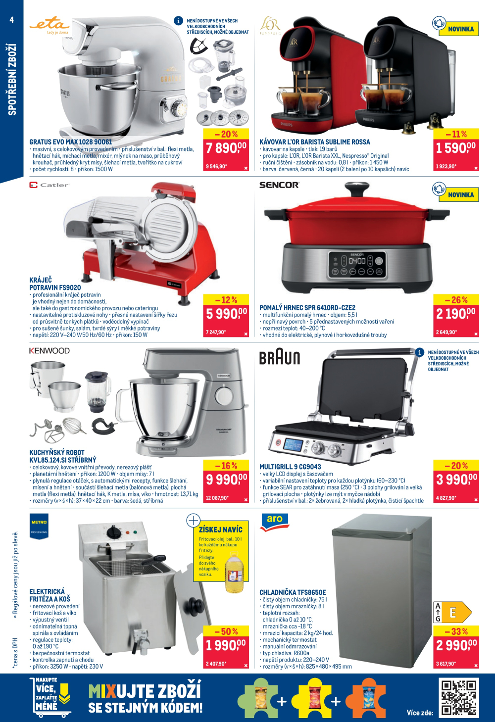 Leták Makro leták - Spotřební zboží, úklid, kosmetika - strana 4