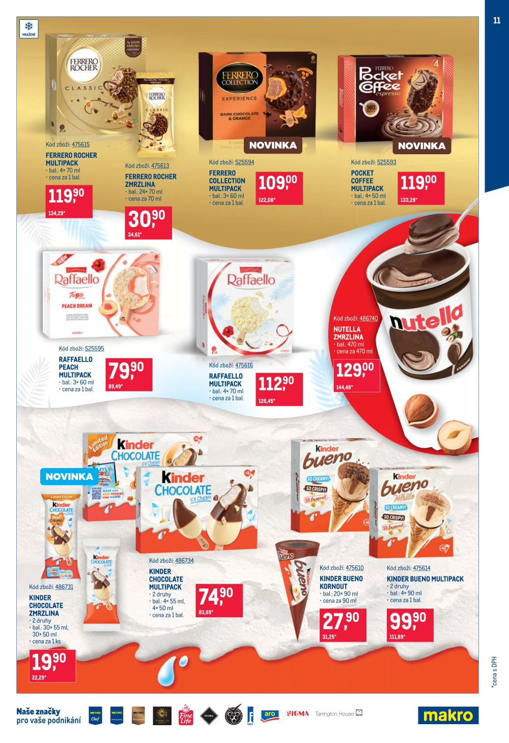 Leták Makro leták - Zmrzliny - strana 11
