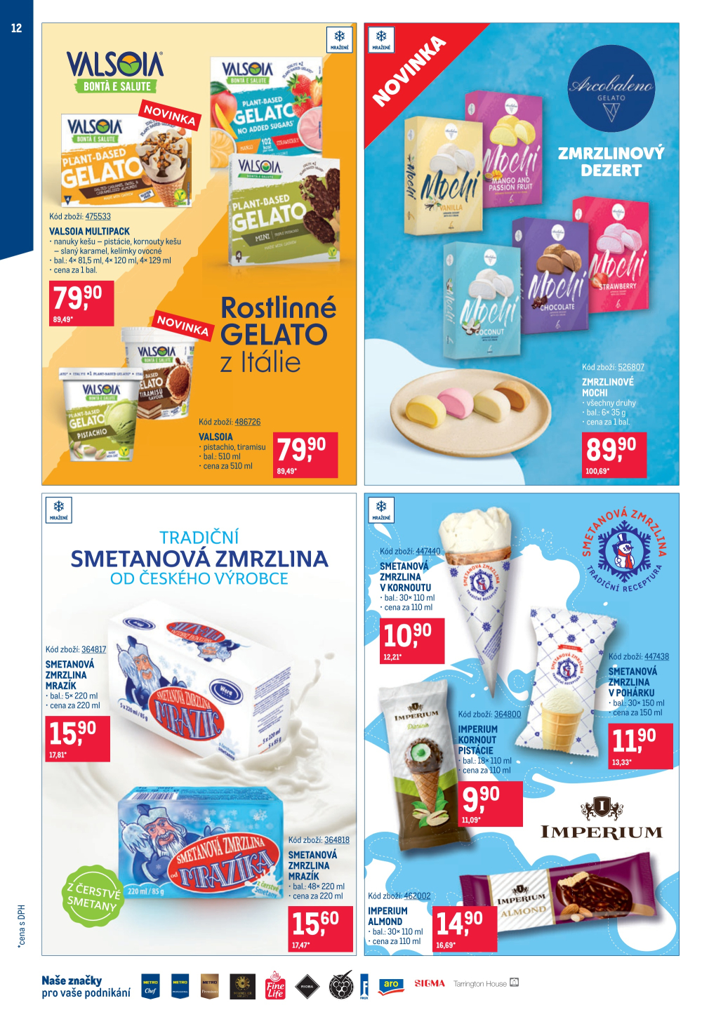 Leták Makro leták - Zmrzliny - strana 12