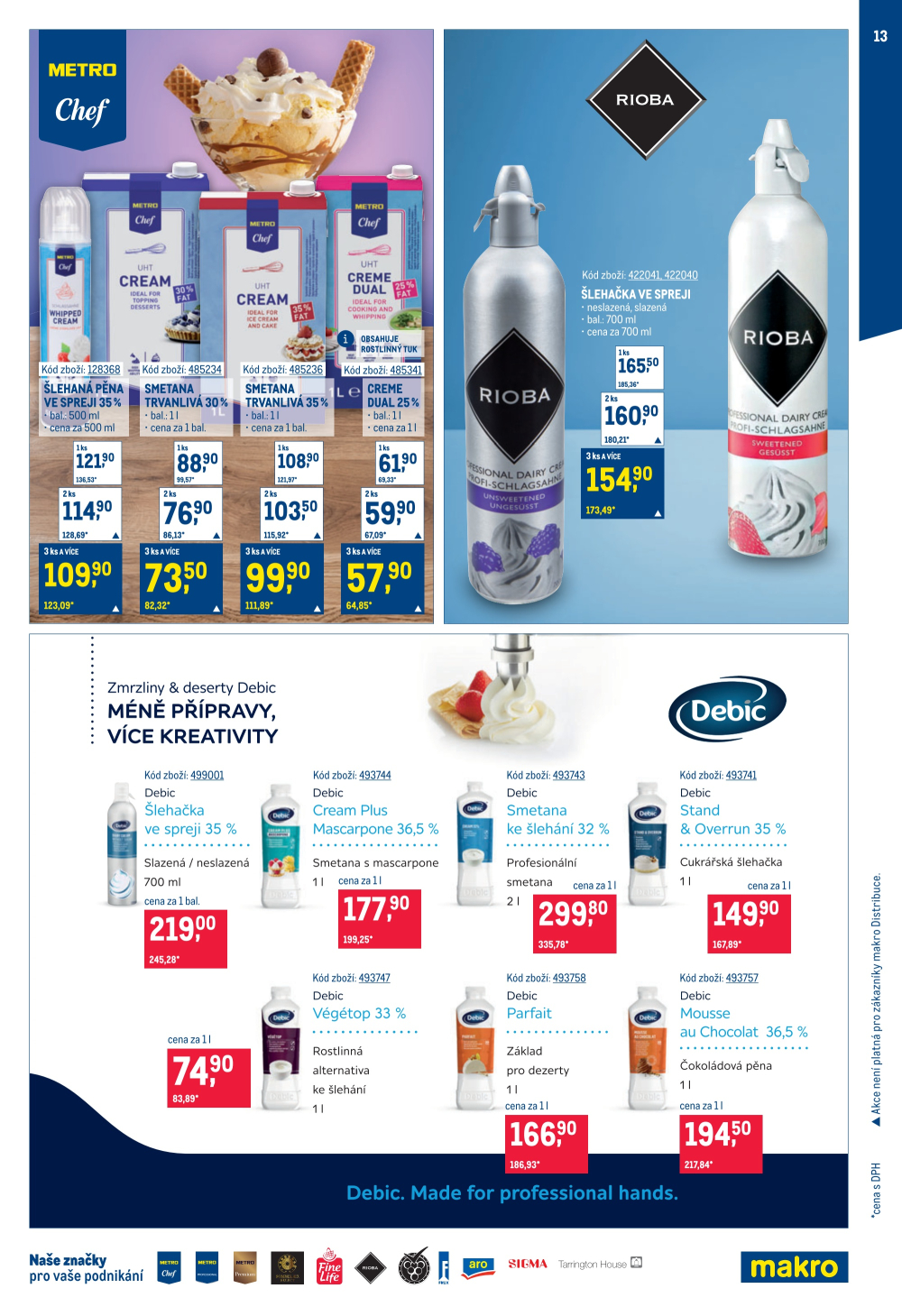 Leták Makro leták - Zmrzliny - strana 13