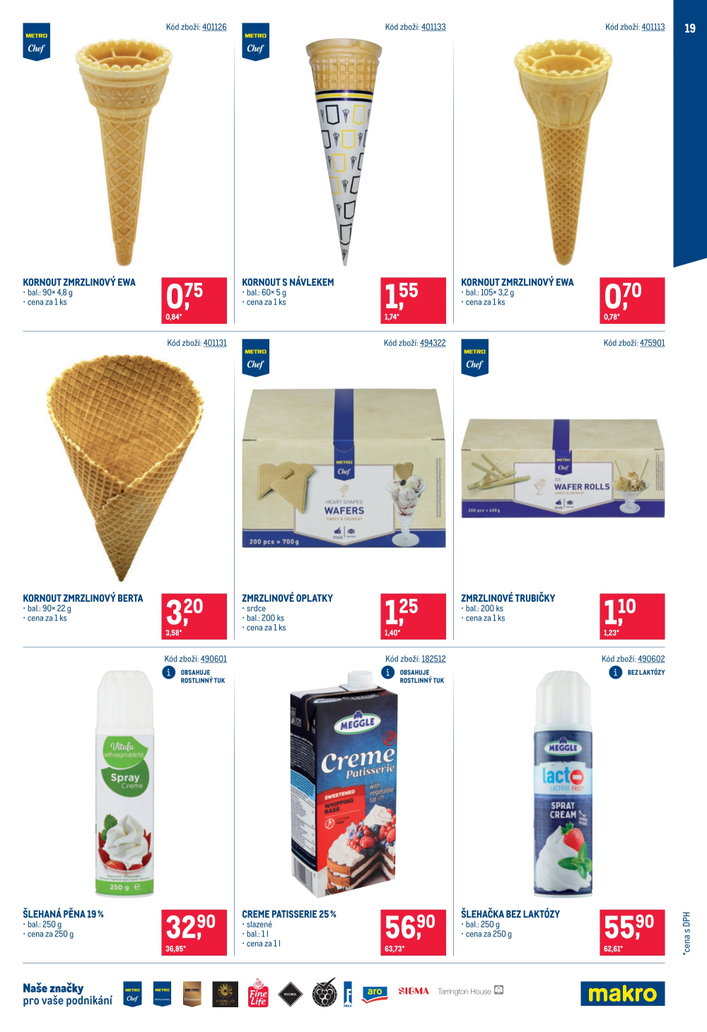 Leták Makro leták - Zmrzliny - strana 19