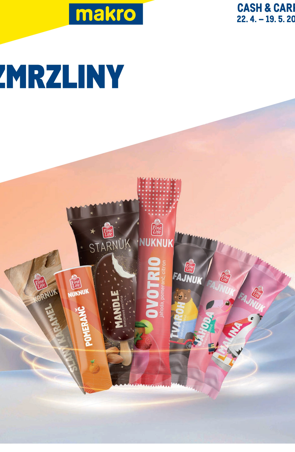 Leták Makro leták - Zmrzliny - strana 1