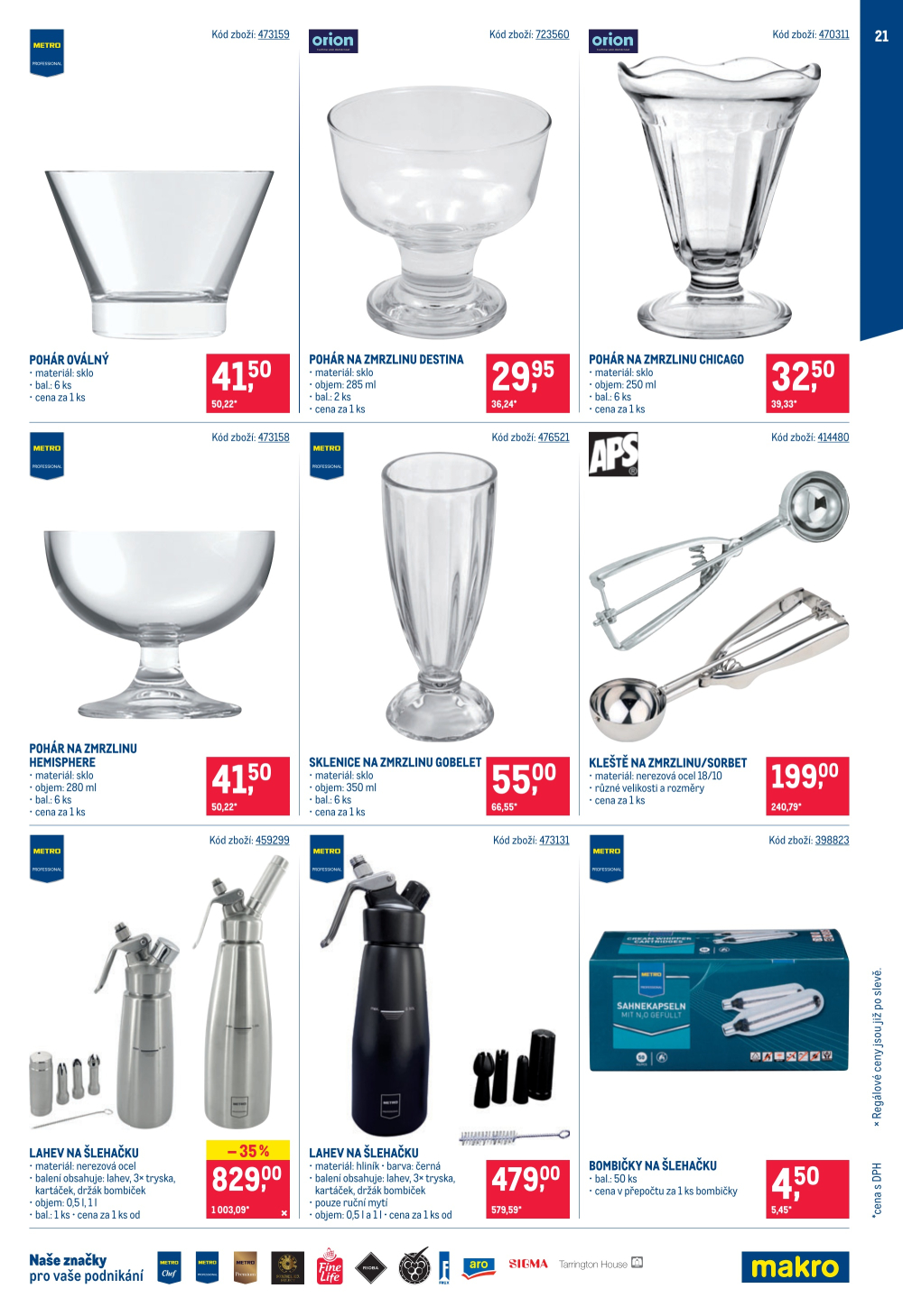 Leták Makro leták - Zmrzliny - strana 21