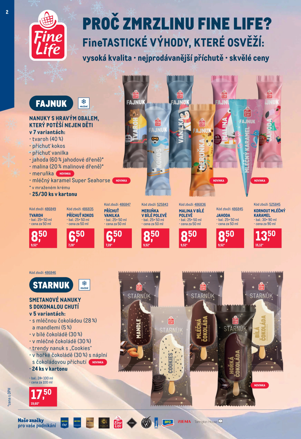 Leták Makro leták - Zmrzliny - strana 2