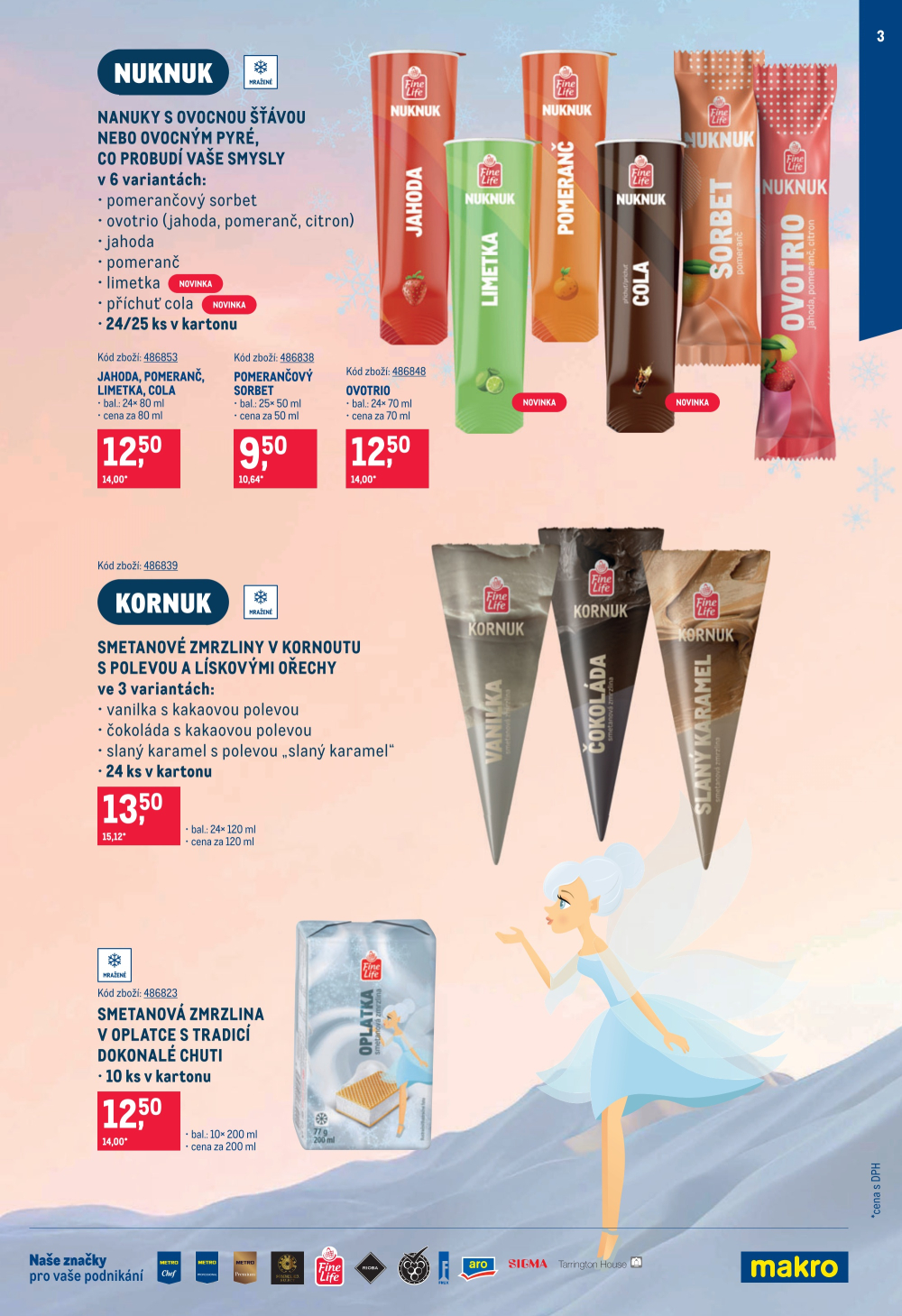 Leták Makro leták - Zmrzliny - strana 3