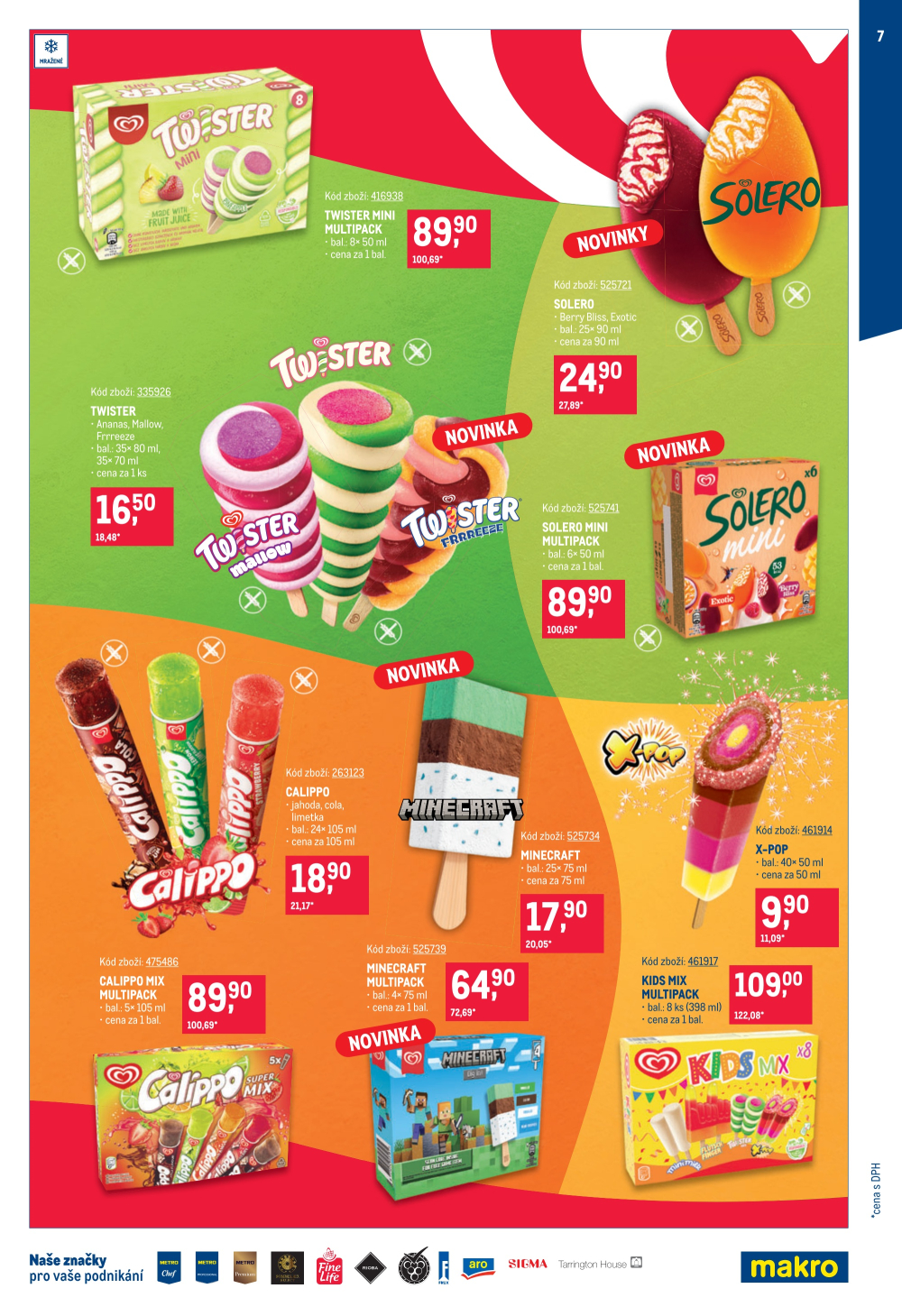 Leták Makro leták - Zmrzliny - strana 7